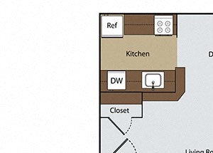 1 Bedroom 1 Bath 1 Bedroom 1 Bath